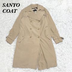 美品 サンヨーコート アンブレラコート ササールトレンチコート 38/L