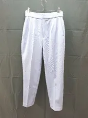 ◇ apart by lowrys ｱﾊﾟｰﾄﾊﾞｲﾛｰﾘｰｽﾞ ハイウェスト アジャスター付き テーパード パンツ Mサイズ サックス レディース E  【1302060029298】