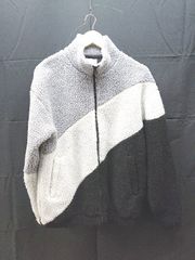 ◇ THE SHOP TK ザ ショップ ティーケー ボア マルチ 防寒 冬 長袖 ジャケット ブルゾン サイズM グレー系 レディース E 【1302060033035】