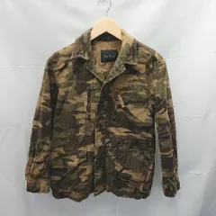 ◇ URBAN RESEARCH アーバンリサーチ 迷彩柄 カモフラ柄 コットン 長袖 ジャケット サイズF カーキ レディース E  【1302060036869】