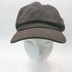 ◇ SENSE OF GRACE センスオブグレース 無地 リネン シンプル キャスケット ブラック サイズ レディース メンズ E  【1302060037637】