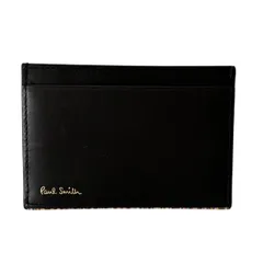 Paul Smith ポールスミス カードケース パスケース 名刺入れ コンパクト ロゴ レザー