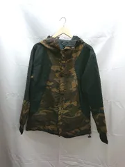 ◇ BENA ベナ 迷彩柄 カモフラ柄 フード フーディポリエステル 長袖 ジャケット サイズL マルチカラー メンズ E  【1302060038795】