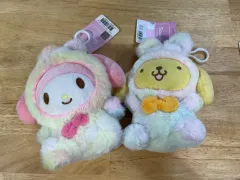 (まとめ売り) サンリオ マイメロディ ポムポムプリン ぬいぐるみ キーホルダー