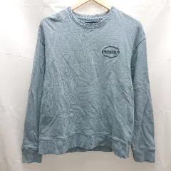 ◇ CPCM クルーネック　バックプリント　刺繡 長袖 トレーナー サイズM ブルー系 レディース E  【1302060040767】のサムネイル