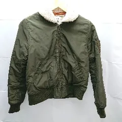 ◇ niko and … ボア　ジップアップ　シンプル 長袖 ジャケット サイズ3 グリーン系 レディース E  【1302060041399】