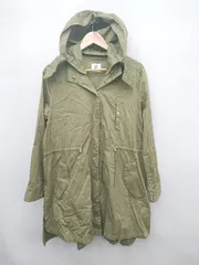 ◇ ◎ Bou Jeloud モッズ 2WAY ナチュラル 長袖 コート サイズ38 カーキ レディース P  【1302160010776】