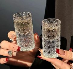 グラス ロックでも麦茶でもOK ペア 重量感あり - メルカリ