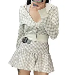 バーバリー ブルーレーベル ノヴァチェック セットアップ