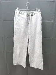 ◇ FREAK'S STORE ウエストゴム ポケット付 ストレッチ素材 ストレートパンツ サイズFREE グレー レディース E  【1303270000466】