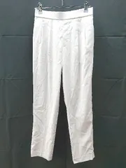 ◇ GLOBAL WORK グローバルワーク ウエストゴム　ツータック　裏地 パンツ サイズS ベージュ系 レディース E  【1303270007106】