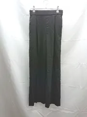 ◇ GLOBAL WORK グローバルワーク ウエストゴム　ワンタック　シンプル　起毛 パンツ サイズS ブラック系 レディース E  【1303270004624】