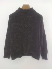 ◇ Dessin デッサン ハイネック 長袖 ニット セーター サイズ2 ブラウン系 レディース P 【1304010003907】