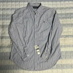 ポロラルフローレン ストライプ シャツ L