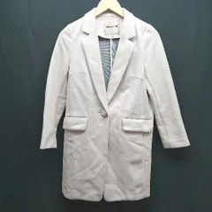 ◇ Apuweiser-riche アプワイザー・リッシェ パールボタン 無地 長袖 テーラードジャケット サイズ1 ピンク レディース E  【1304050020414】