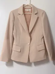 ピンクベージュ スーツ セットアップ SET