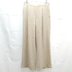 ◇ Elura エルーラ タック ウエストゴム スラックス サイズXL ベージュ レディース E  【1304050024399】