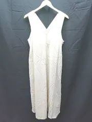 ◇ LOWRYS FARM ローリーズファーム シンプル フレア カジュアル ロング ワンピース サイズF オフホワイト レディース E  【1304050024924】