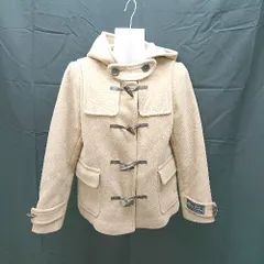 ◇ BEAUTY&YOUTH UNITED ARROWS フロントボタン ポケット 無地 長袖 コート サイズM ブラウン レディース E  【1304050025501】