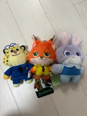 ズートピア ぬいぐるみ キーホルダー (ニック ジュディ クロハウザー)