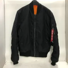 02w21849 ALPHA INDUSTRIES アルファ インダストリーズ  MA-1 フライトジャケット タイトジャケット  ブラック XL  中国製 メンズ  アウター  ナイロン  20004-201  【中古品】