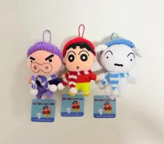 新品 まとめ売り)) 正規品 クレヨンしんちゃん ブリブリ シロ 冬 帽子 ぬいぐるみ キーホルダー ガチャ