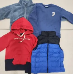 130 男の子 冬 起毛 Tシャツ 等 UNIQLO