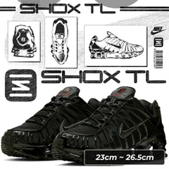 ナイキ ショックス TL ブラック メタリックヘマタイト NIKE SHOX TL blk/blk-mtlc hematite av3595-002