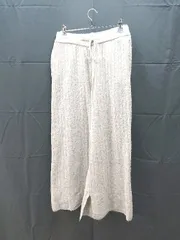 ◇ CIAOPANIC TYPY ウエストゴム スリット もこもこ シンプル ニットパンツ サイズONE ブラウン系 レディース E  【1304050027253】