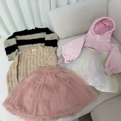 ザラキッズ ニット 2種 セントルイス ドール 裏起毛パーカー チュールスカート 2種 110 120 サイズ