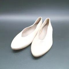 ◇ LEPSIM レプシィム ポインテッドトゥ　シンプル パンプス サイズM ベージュ系 レディース E  【1304050043536】