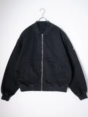 ZARAザラ ブラック コットンボンバージャケット【XL】【MJKA80486】