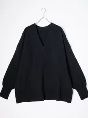 MUSE de Deuxieme Classeミューズ ドゥ ドゥーズィエムクラス 2024AW OLBIA Vネックプルオーバー(ニット)【フリー】【LKNA80575】