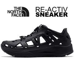 ザ ノース フェイス リアクティブ スニーカー TNFブラック THE NORTH FACE RE-ACTIV SNEAKER TNF BLACK/TNF BLACK nf52451-kk