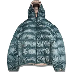 mont bell モンベル　ライトアルパインダウンジャケット ライトブルー　メンズ　サイズL 800FP 保存袋付き