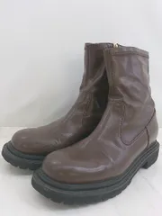 ◇ Oriental Traffic オリエンタルトラフィック サイドジップ ショート ブーツ サイズLL E(1.5) ブラウン レディース E  【1304080002633】