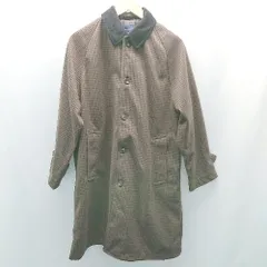 ◇ BACK NUMBER バックナンバー ロング丈 フロントボタン ポケット付き 長袖 コート サイズM ブラウン メンズ レディース E  【1304120022201】のサムネイル