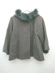 ◇ ◎ Spick & Span スピック＆スパン ファー シンプル きれいめ 長袖 コート サイズ 38 ブラウン系 レディース P  【1304120000995】のサムネイル