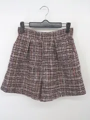 ◇ 31 Sons de mode ツイード ショートパンツ サイズ36 ピンク系 マルチ レディース E  【1304200033608】
