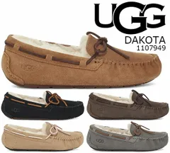 アグ ウィメンズ ダコタ UGG WOMENS DAKOTA W/1107949 5色展開 レディース ムートン モカシン スリッポン リボン スエード ウール