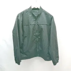 ◇ NUMERALS ヌメラルズ メンズライク 無地 長袖 ジャンパー サイズM ブラック レディース E  【1304210015502】