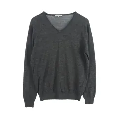 UNIQLO（WOMEN - XL）カシミア ウール ブレンド Vネック ニット トップス