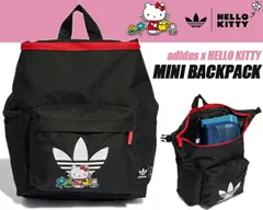 アディダス オリジナルス × ハローキティ ミニ バックパック adidas HELLO KITTY K INFANT BACKPACK BLACK ii3364 インファント リュック EAN85