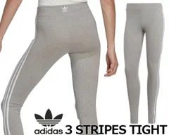 アディダス オリジナルス アディカラー クラシックス スリーストライプス タイツ adidas 3 STRIPES TIGHT MEDIUM GREY ib7384 BWB76 グレー スパッツ パンツ