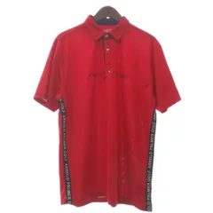 アーノルドパーマー Arnold Palmer ポロシャツ カットソー 半袖 鹿の子 赤 レッド XO