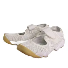 ナイキ NIKE AIR RIFT BR スニーカー サンダル 848386-100 白 ホワイト US6 23cm 靴