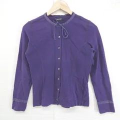 ◇ ◎ MACPHEE マカフィー TOMORROWLAND 長袖 カットソー パープル系 レディース E  【1304260020457】