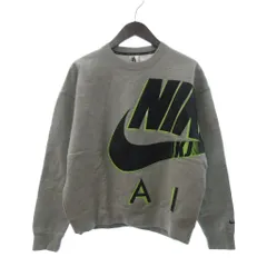 ナイキ NIKE KIM JONES FLEECE CREW トレーナー スウェット 長袖 クルーネック DD0693-050 グレー M ■FF