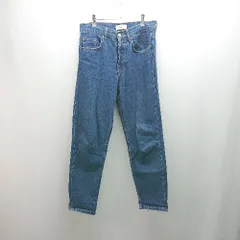 ◇ ZARA MAN ザラマン ストレッチなし ボタンフライ カジュアル パンツ サイズ30 インディゴ メンズ E  【1305020002294】