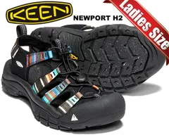 キーン ニューポート エイチツー ウィメンズ KEEN NEWPORT H2 W RAYA BLACK 1003480 レディース ブラック マルチ バンジーシューレース サンダル 水陸両用